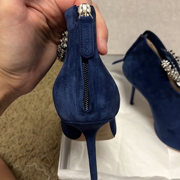 Jimmy Choo Blaize 100 Suede Boots - Picture 7 of 17